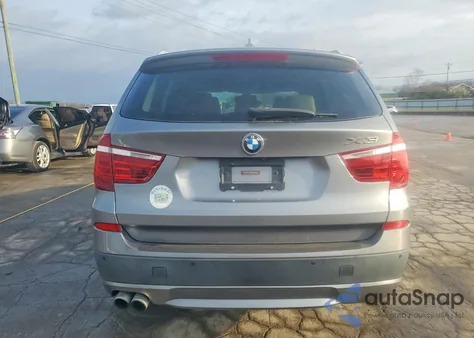 2013 BMW X3 xDrive28I из США, поврежденный, VIN 5UXWX9C5XD0A32205